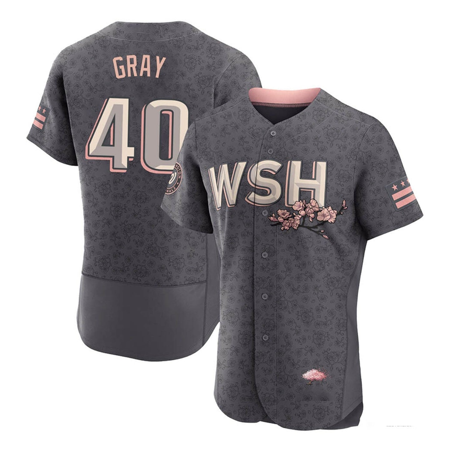 MLB Josiah Gray Washington National 40 Jersey