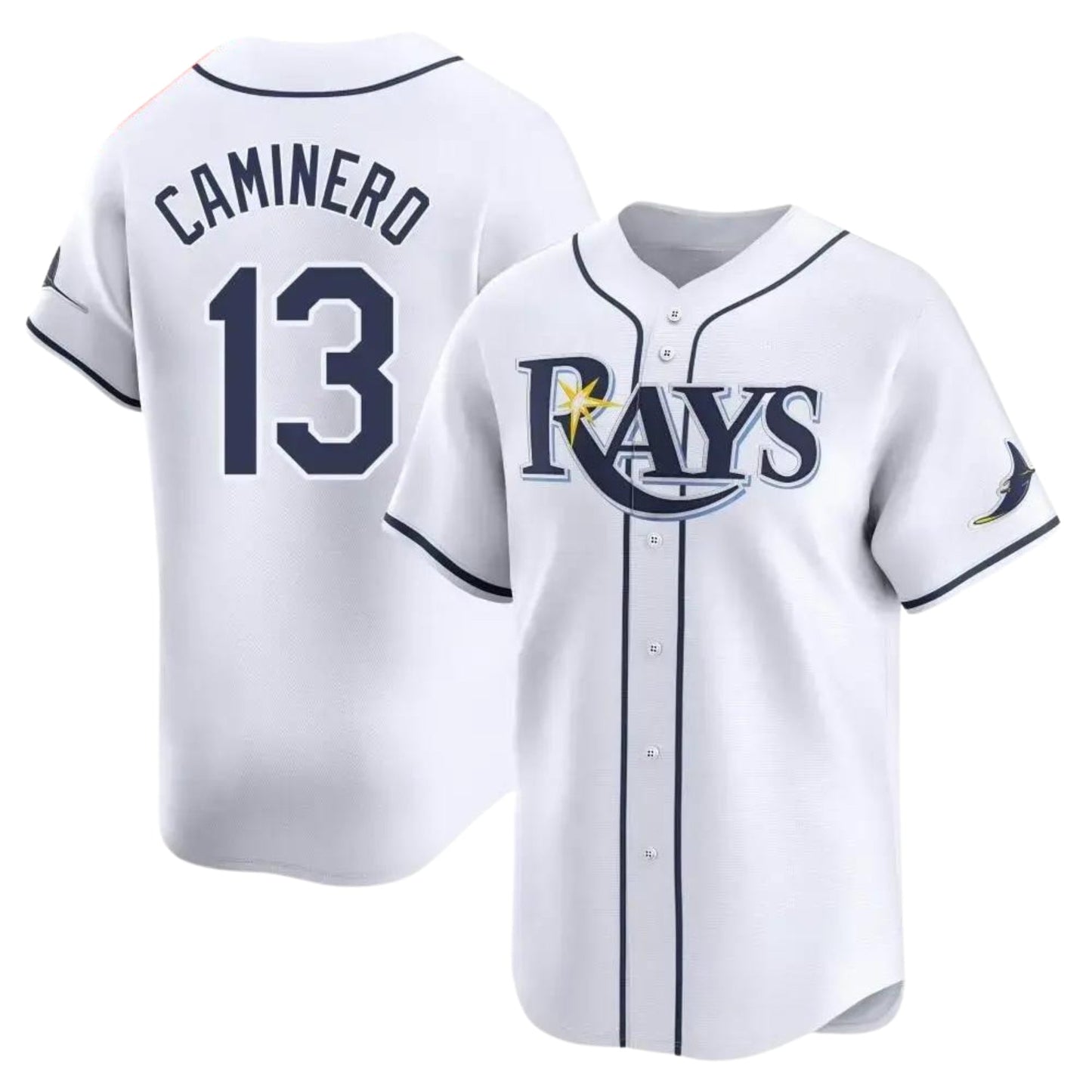 Junior Caminero Tampa Bay Rays 13 Jersey