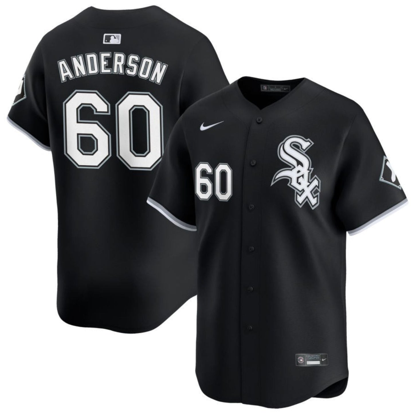 MLB Justin Anderson Chicago White Sox 60 Jersey