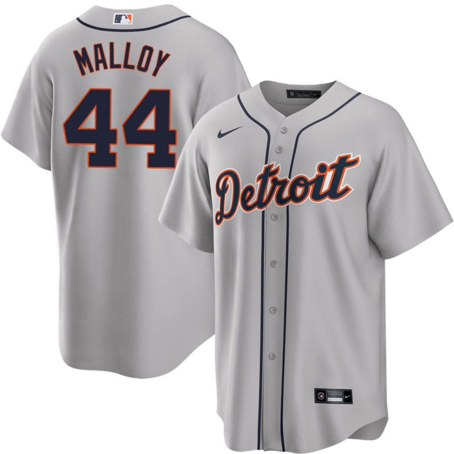 MLB Justyn-Henry Malloy Detroit Tigers 44 Jersey