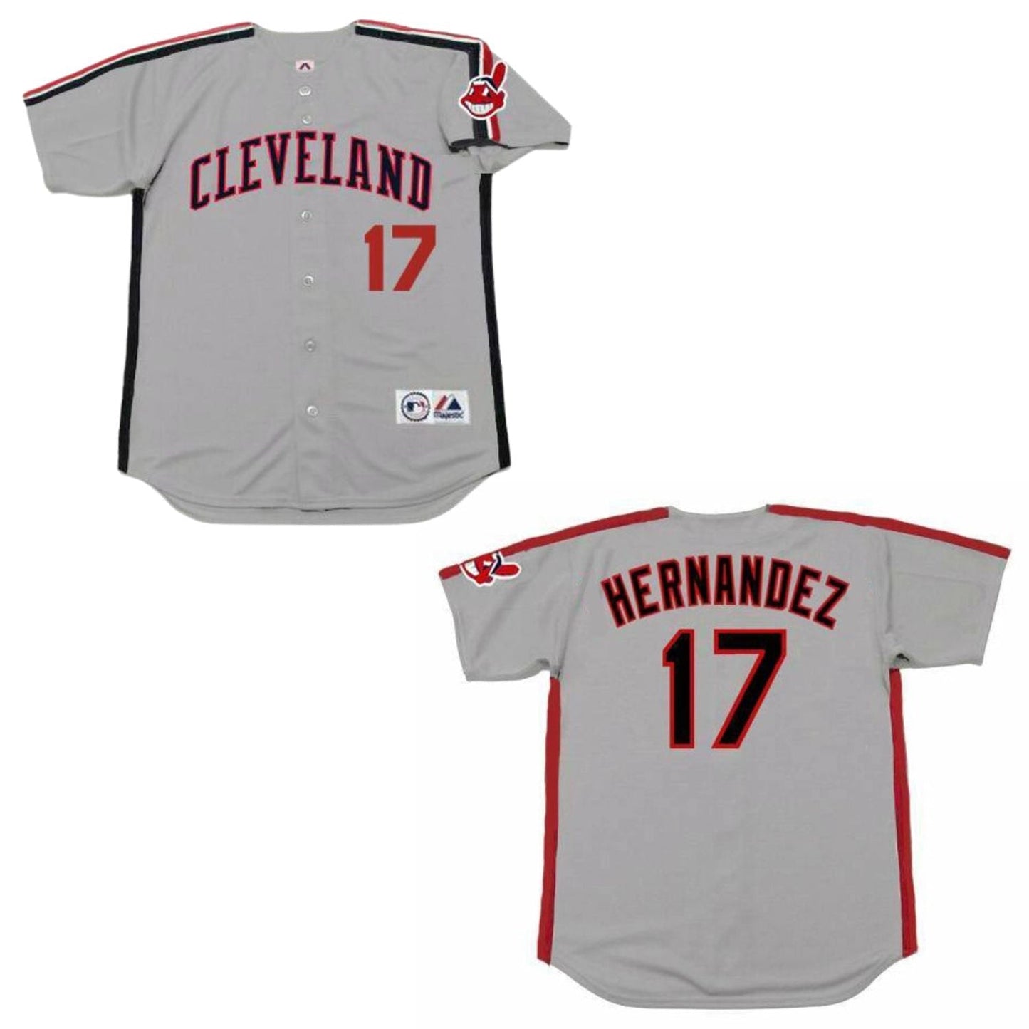 MLB Keith Hernandez Cleveland Indians 17 Jersey