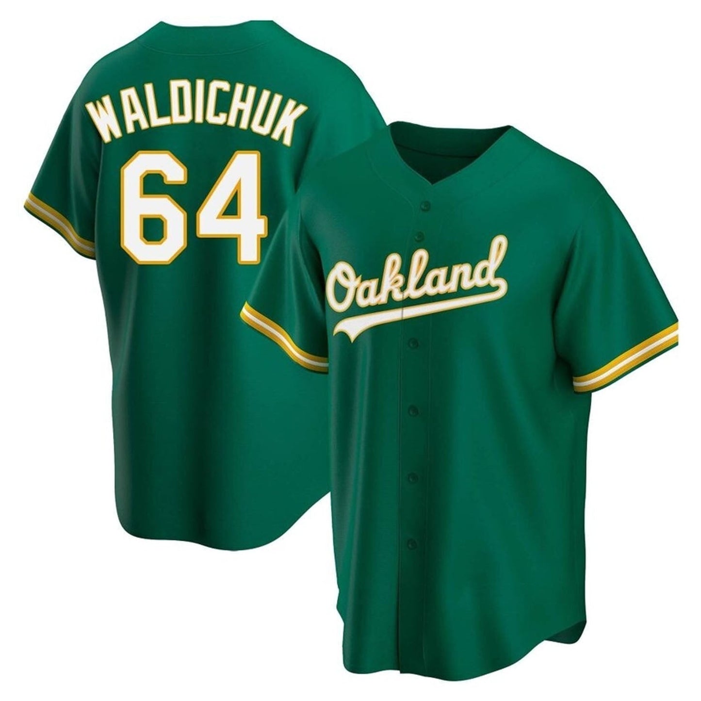 MLB Ken Waldichuk Oakland Athletics 64 Jersey