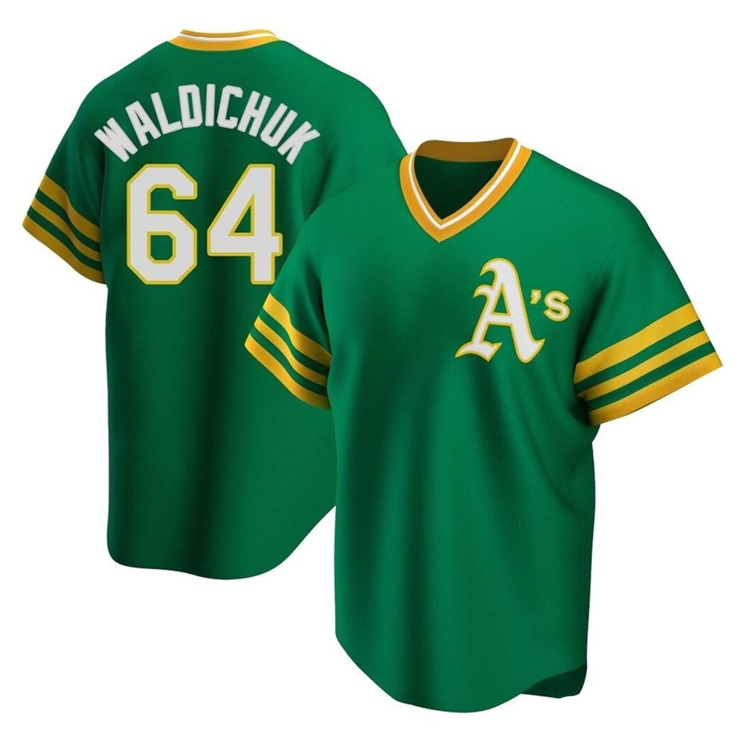 MLB Ken Waldichuk Oakland Athletics 64 Jersey