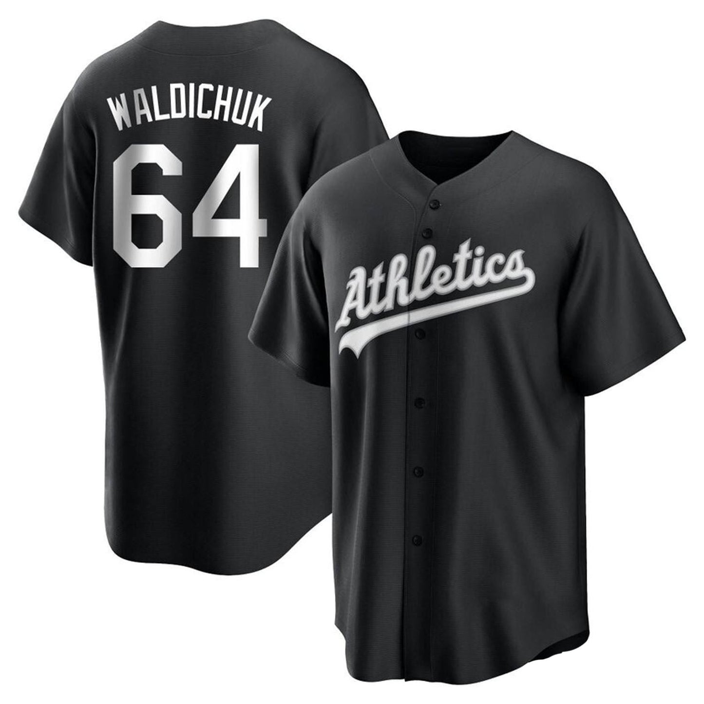 MLB Ken Waldichuk Oakland Athletics 64 Jersey