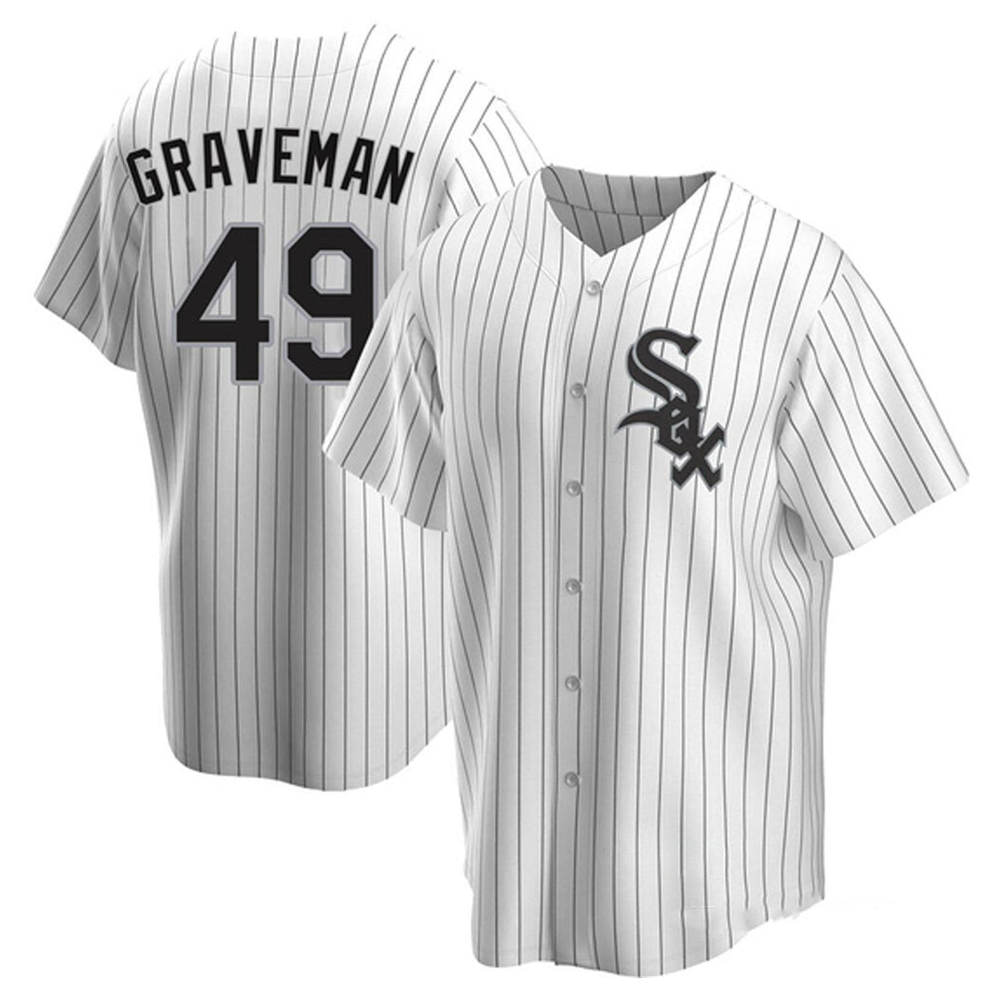 MLB Kendall Graveman Chicago White Sox 49 Jersey