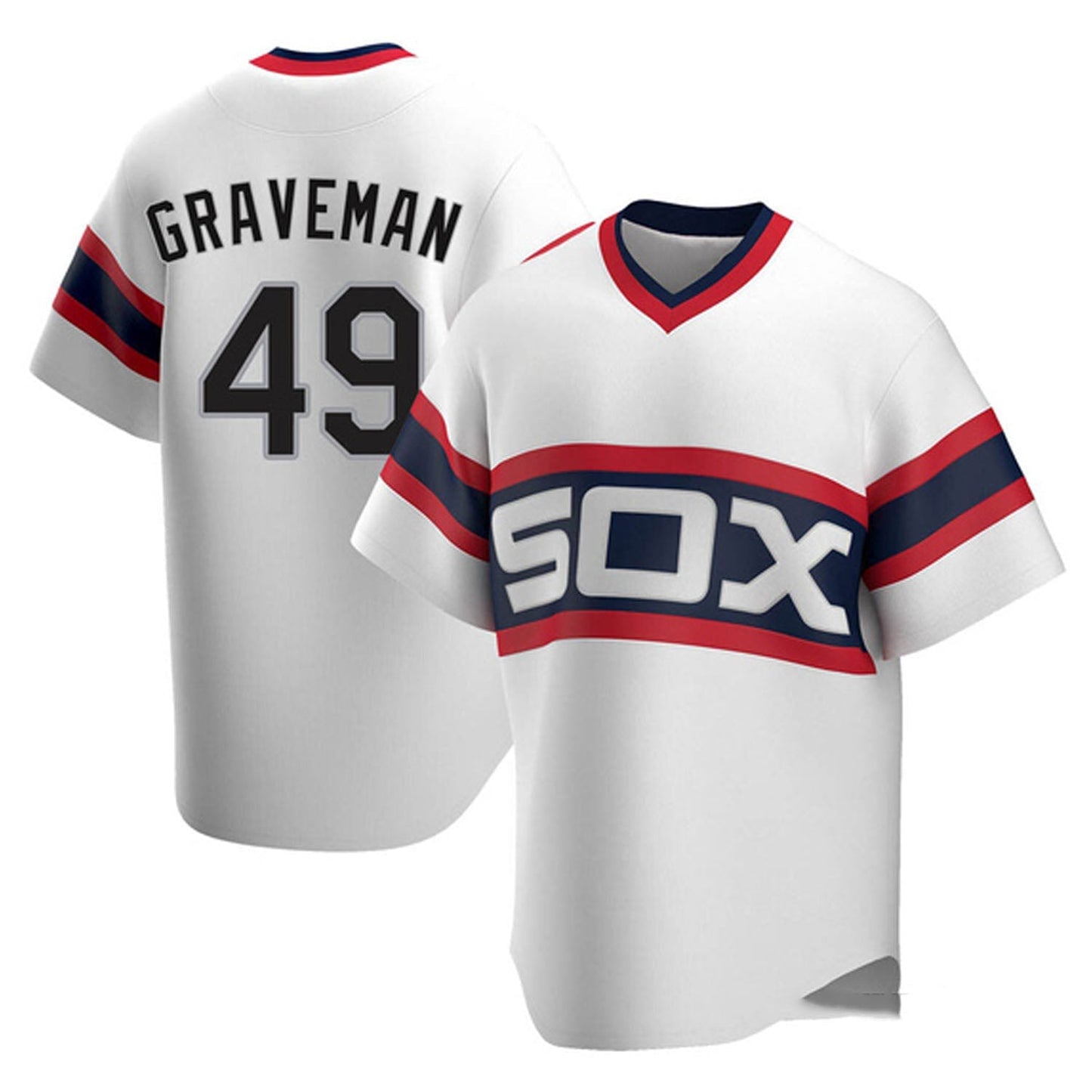 MLB Kendall Graveman Chicago White Sox 49 Jersey