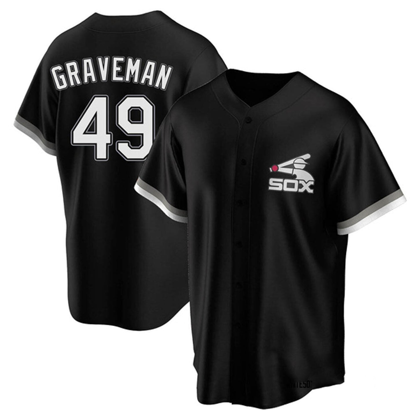 MLB Kendall Graveman Chicago White Sox 49 Jersey