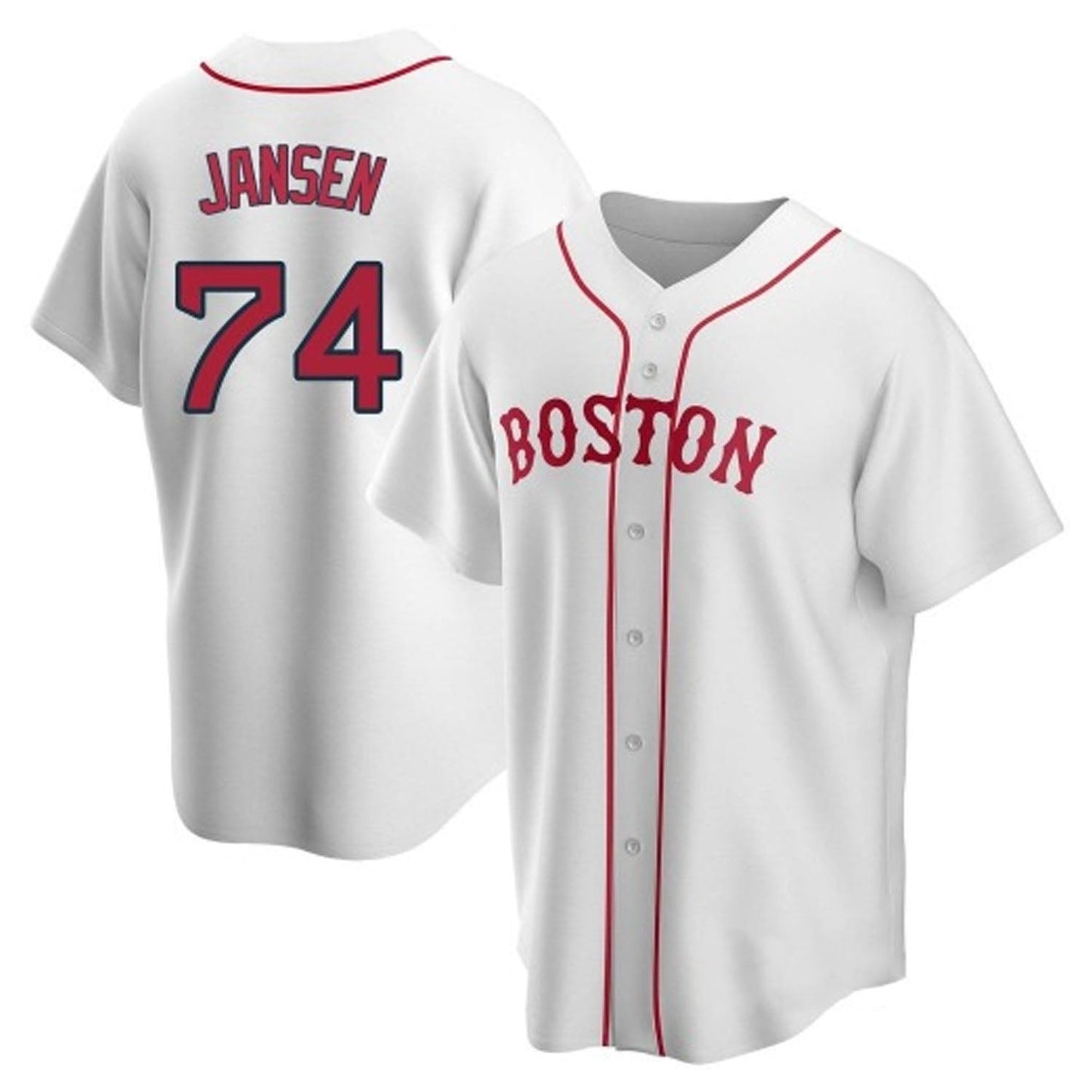 MLB Kenley Jansen Boston Red Sox 74 Jersey