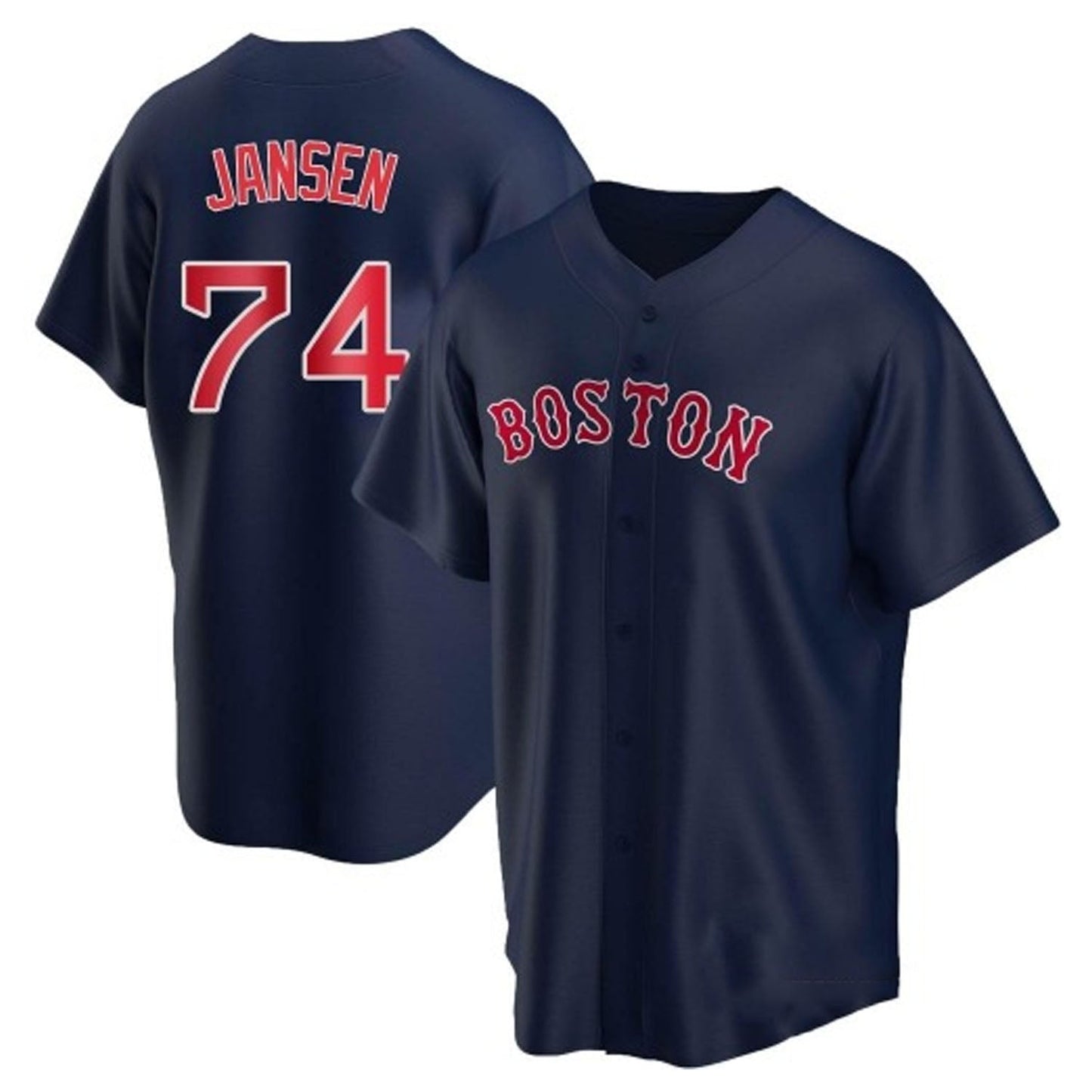 MLB Kenley Jansen Boston Red Sox 74 Jersey