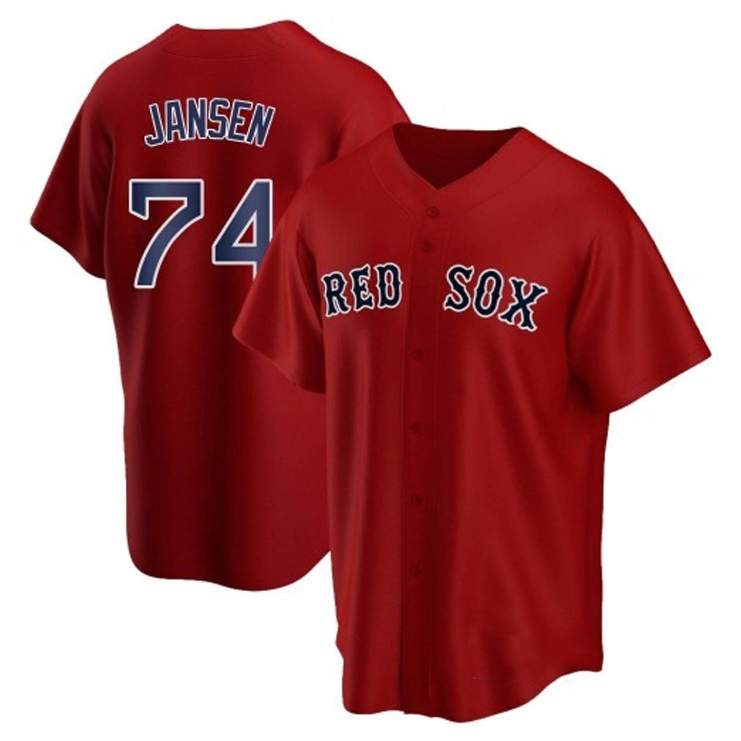 MLB Kenley Jansen Boston Red Sox 74 Jersey