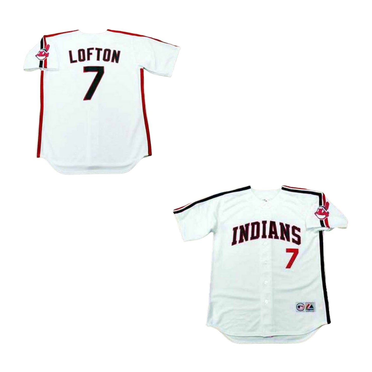 MLB Kenny Lofton Cleveland Indians 7 Jersey