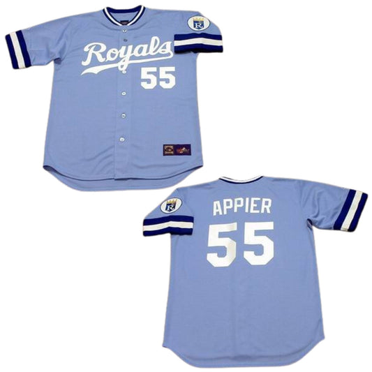 MLB Kevin Appier Kansas City Royals 55 Jersey