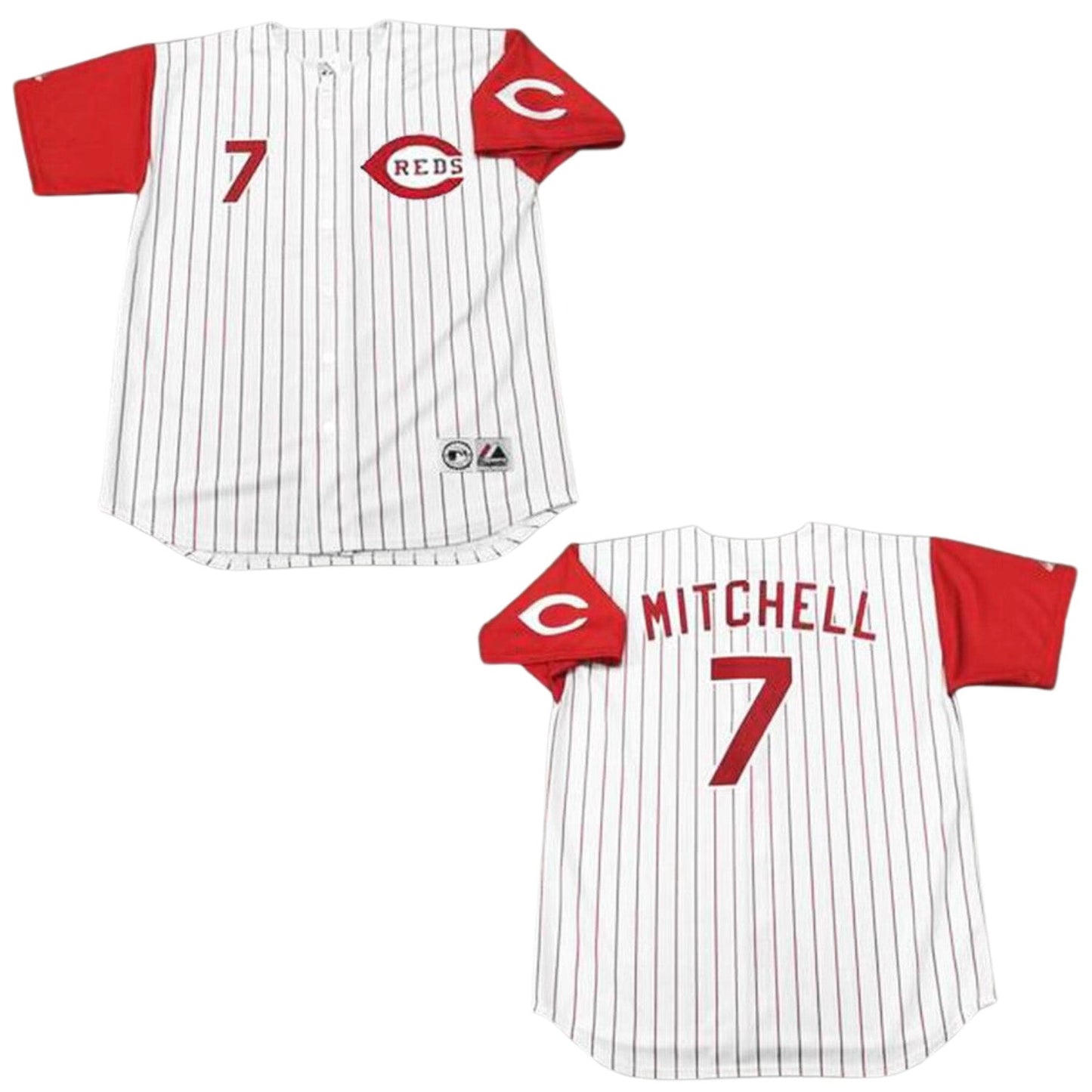 MLB Kevin Mitchell Cincinnati Reds 7 Jersey