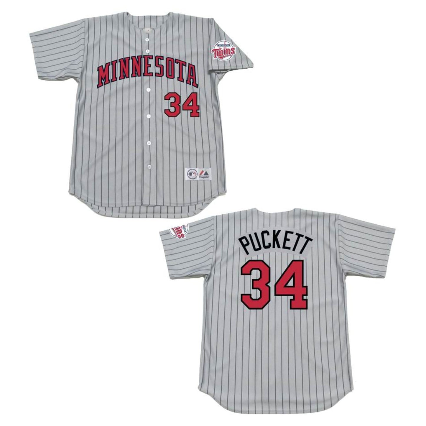 MLB Kirby Puckett Minnesota Twins 34 Jersey