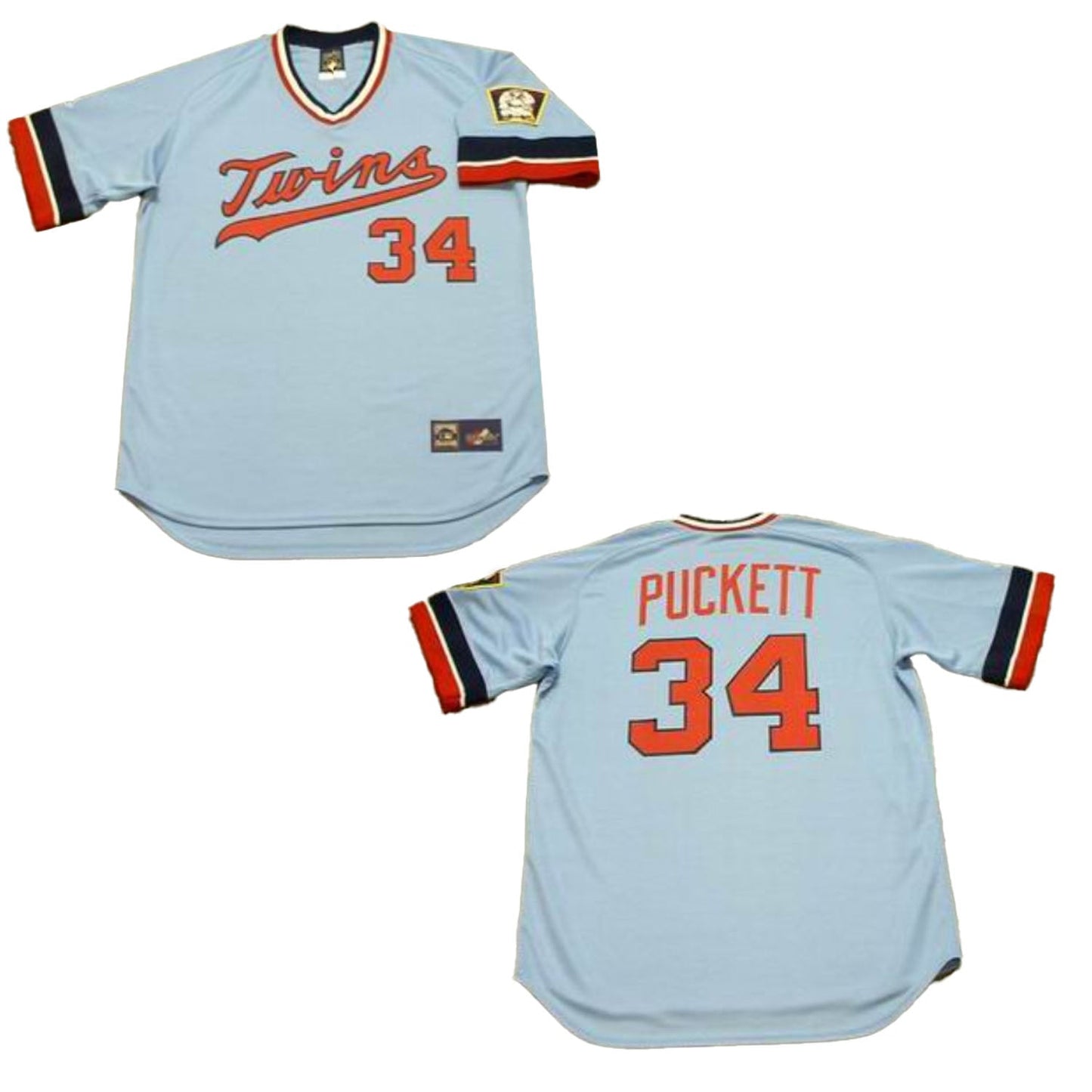 MLB Kirby Puckett Minnesota Twins 34 Jersey