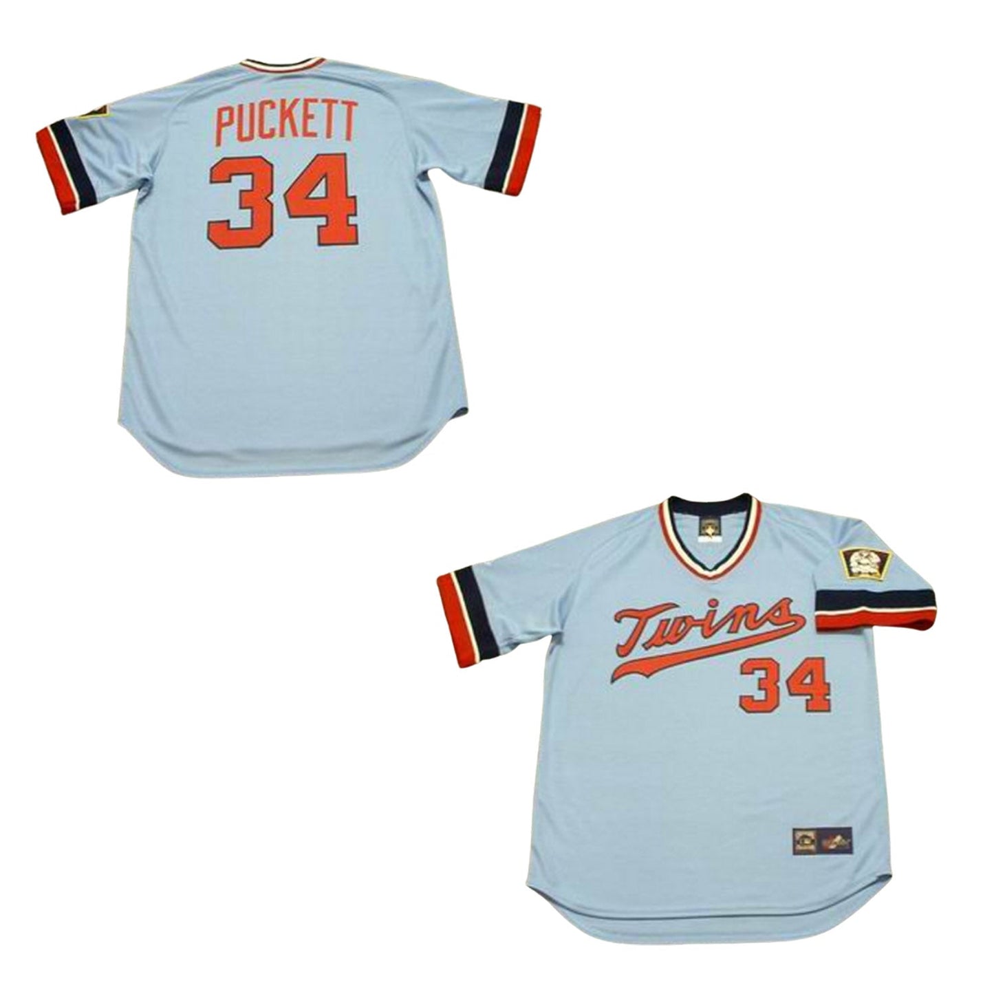 MLB Kirby Puckett Minnsota Twins 34 Jersey