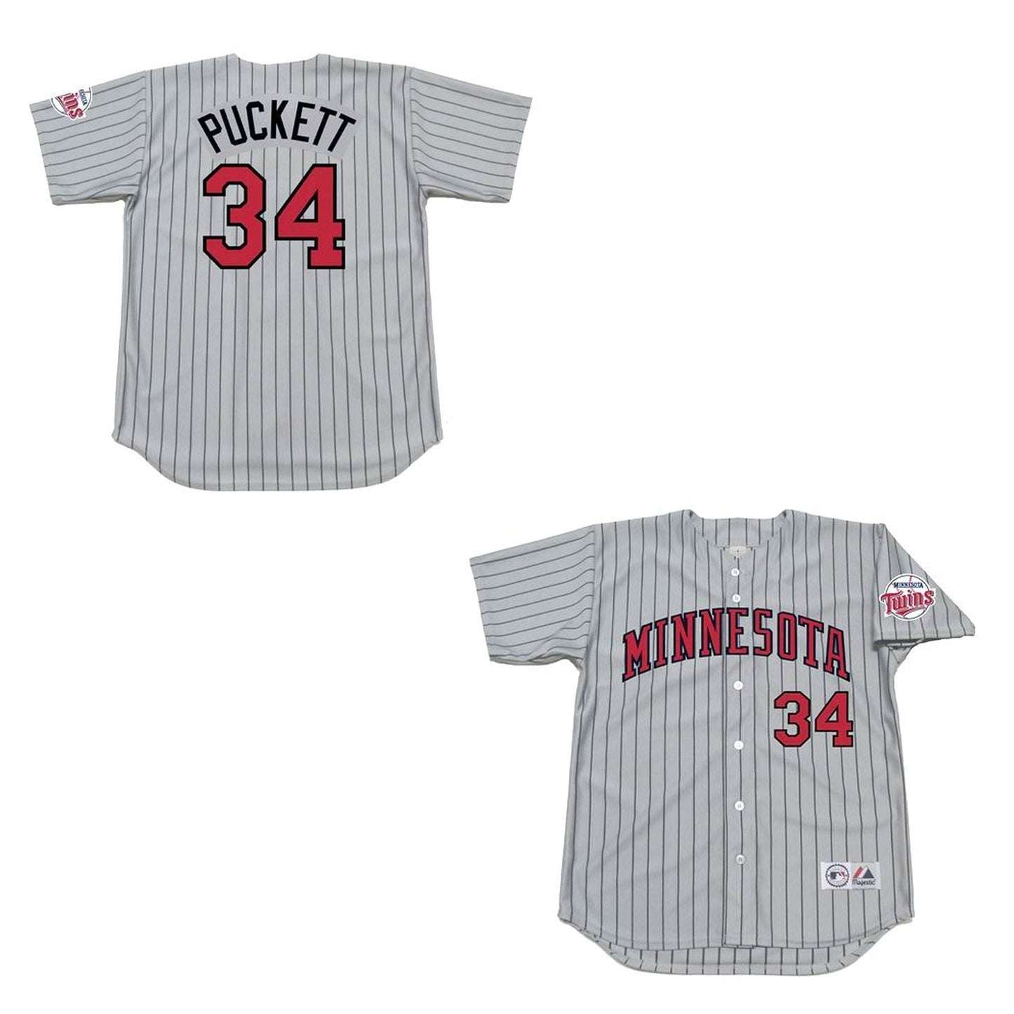 MLB Kirby Puckett Minnsota Twins 34 Jersey