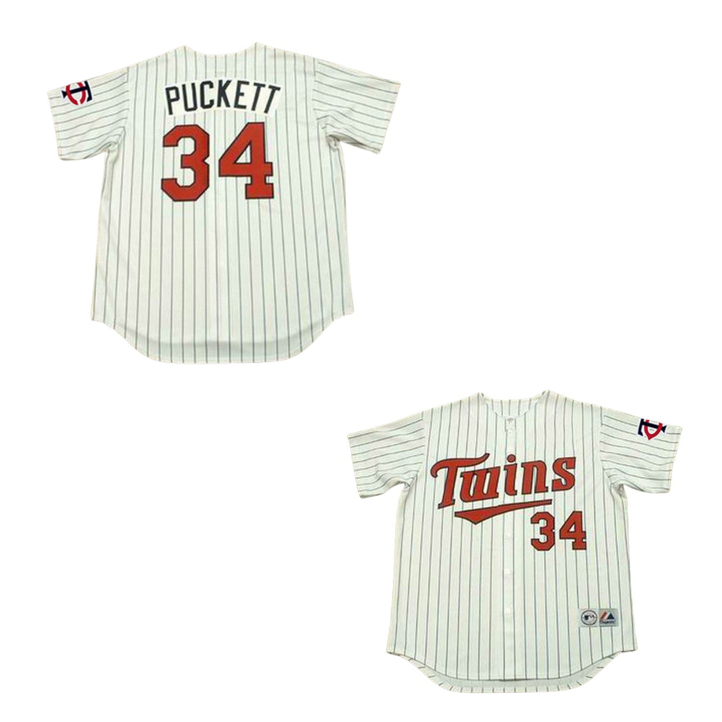 MLB Kirby Puckett Minnsota Twins 34 Jersey