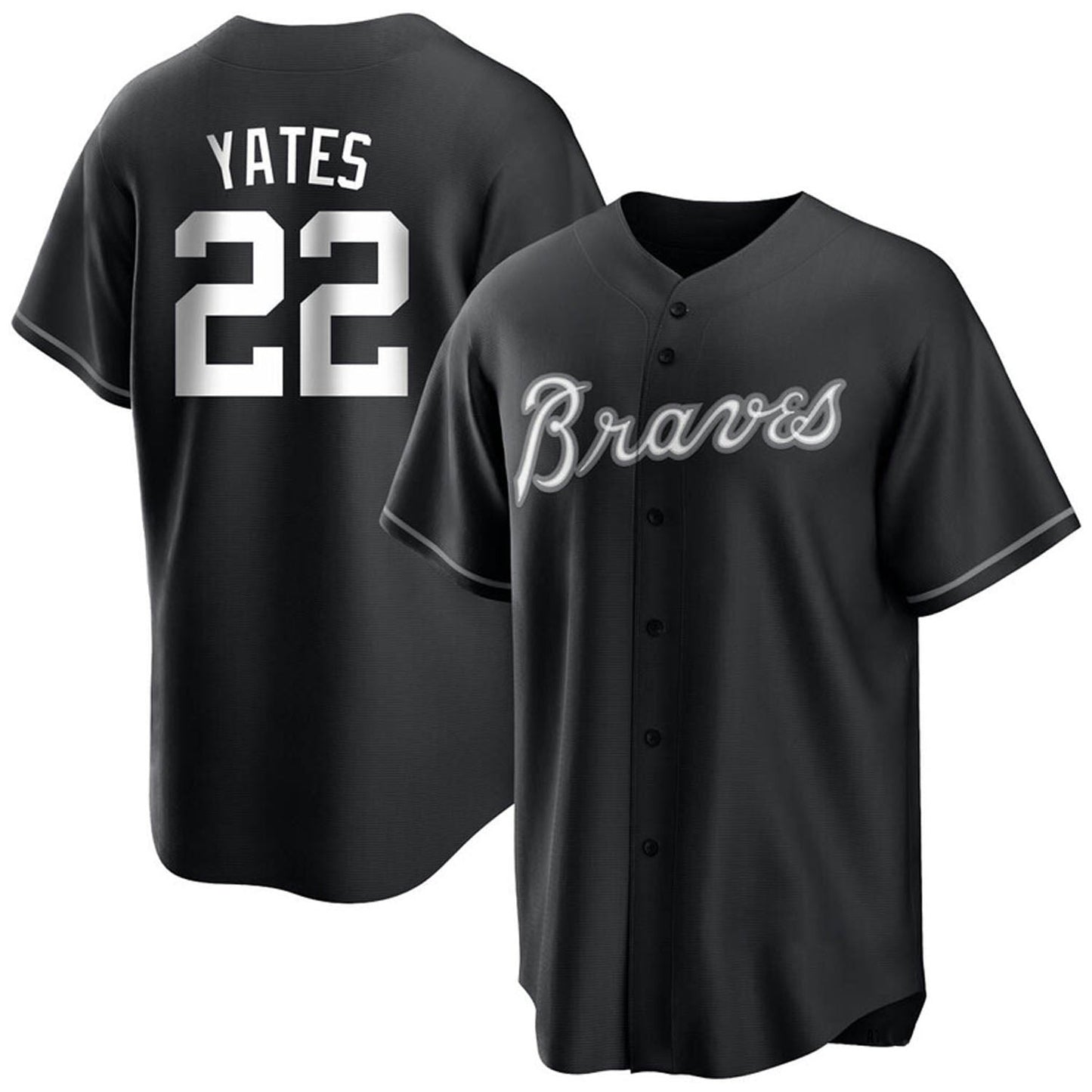 MLB Kirby Yates Atlanta Braves 22 Jersey