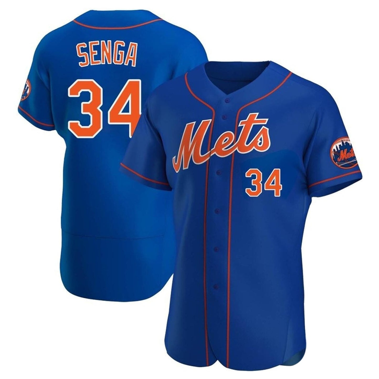 MLB Kodai Senga New York Mets 34 Jersey