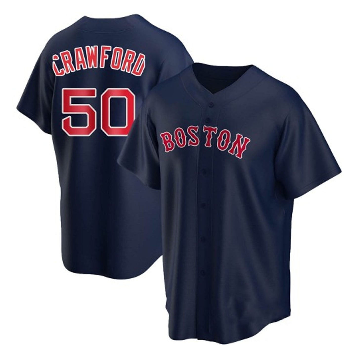 MLB Kutter Crawford Boston Red Sox 50 Jersey