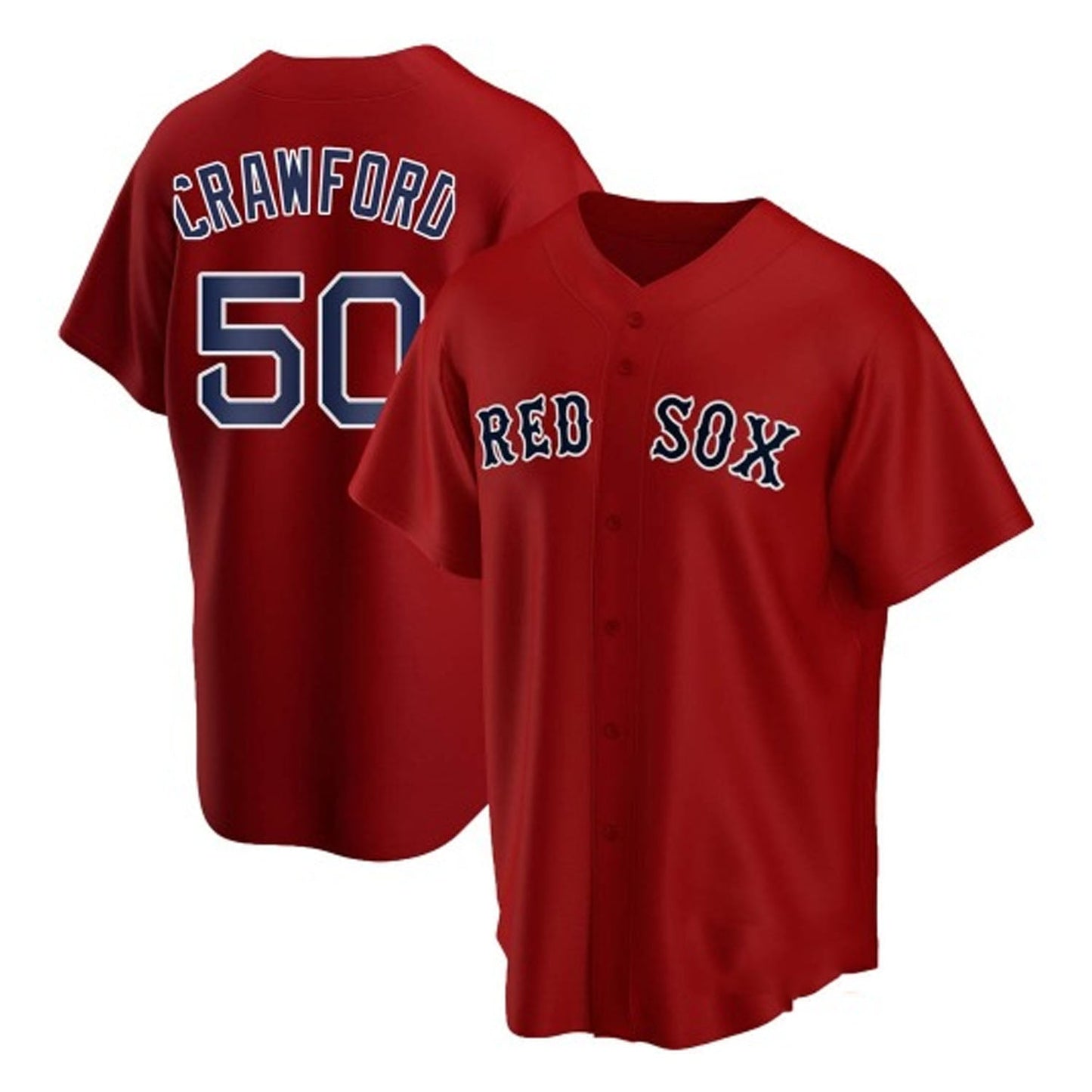 MLB Kutter Crawford Boston Red Sox 50 Jersey