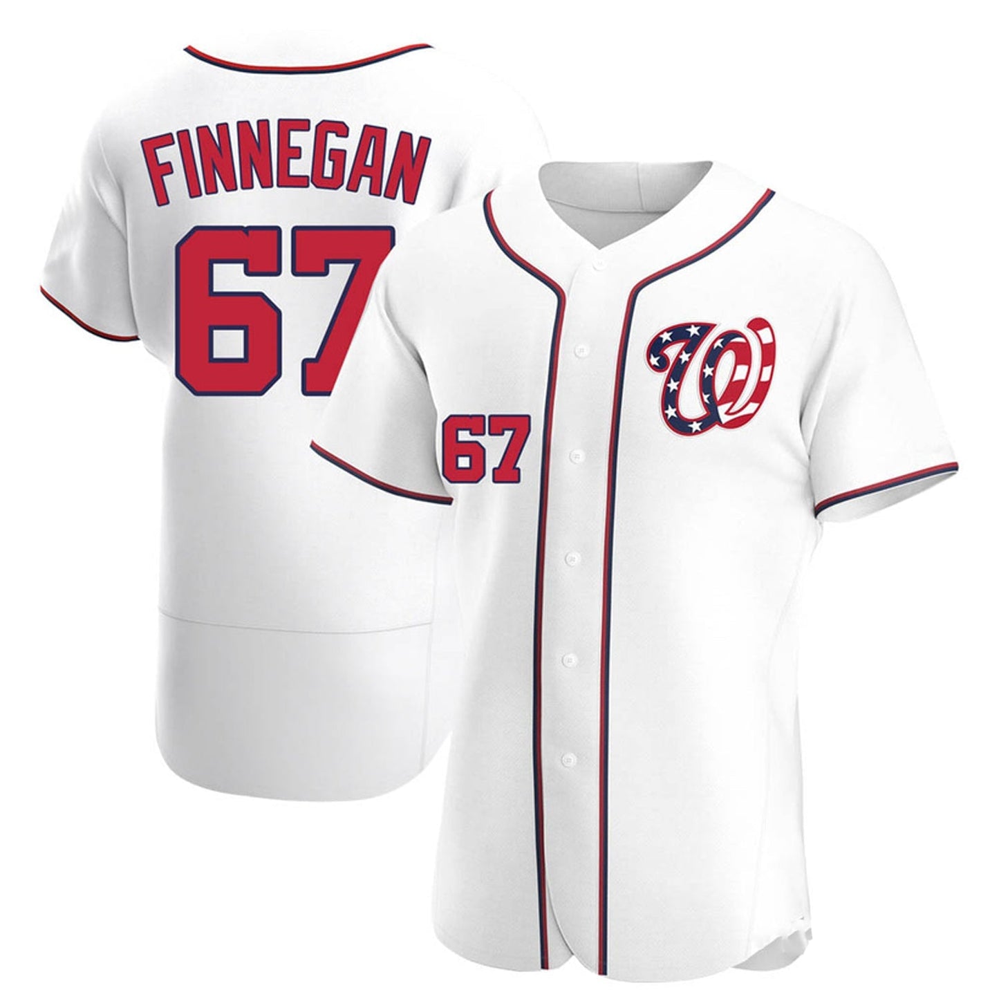MLB Kyle Finnegan Washington Nationals 67 Jersey