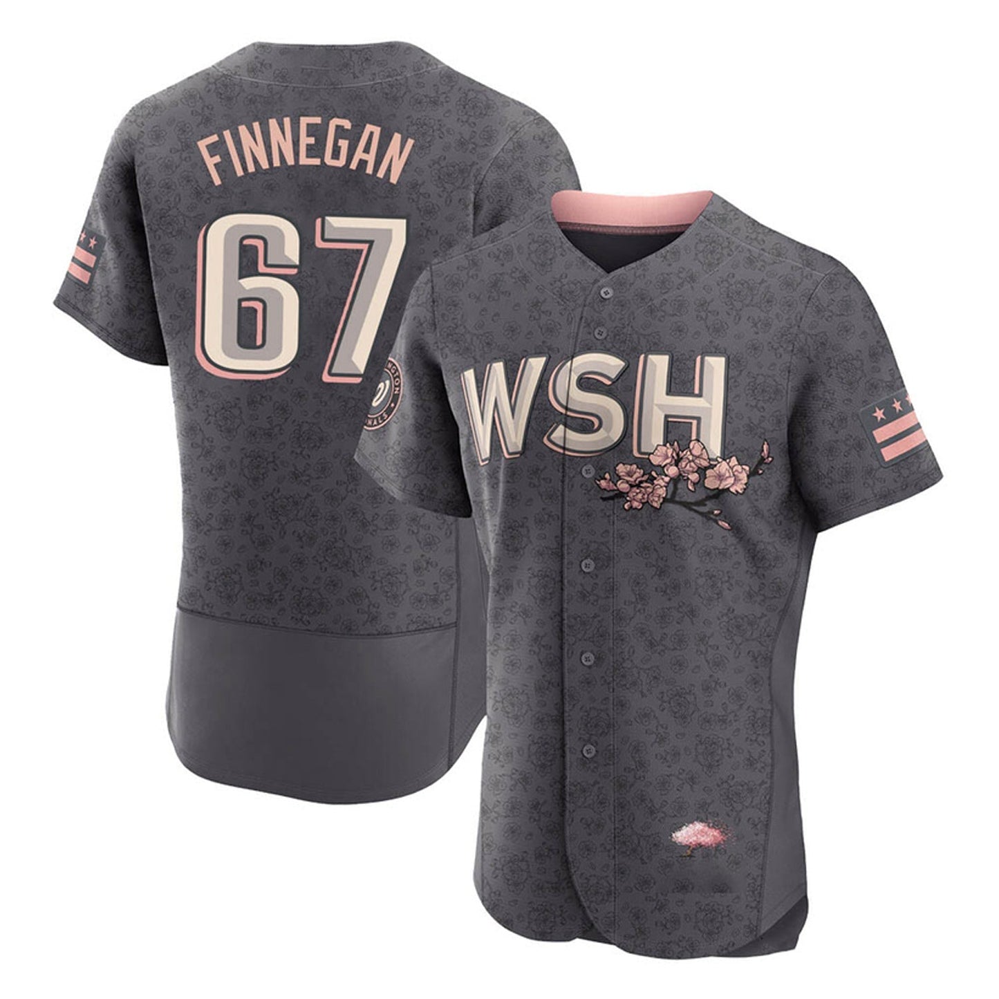 MLB Kyle Finnegan Washington Nationals 67 Jersey