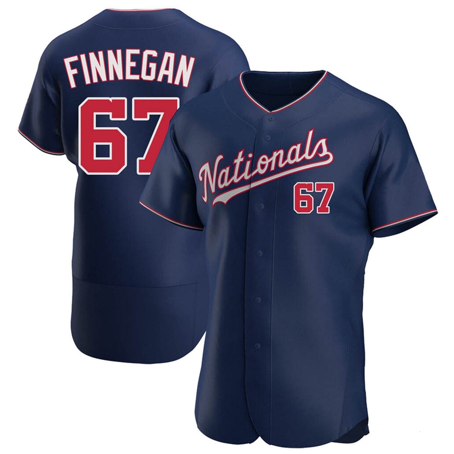 MLB Kyle Finnegan Washington Nationals 67 Jersey