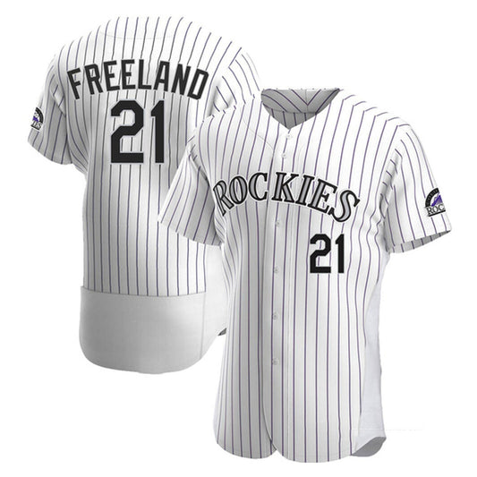 MLB Kyle Freeland Colorado Rockies 21 Jersey