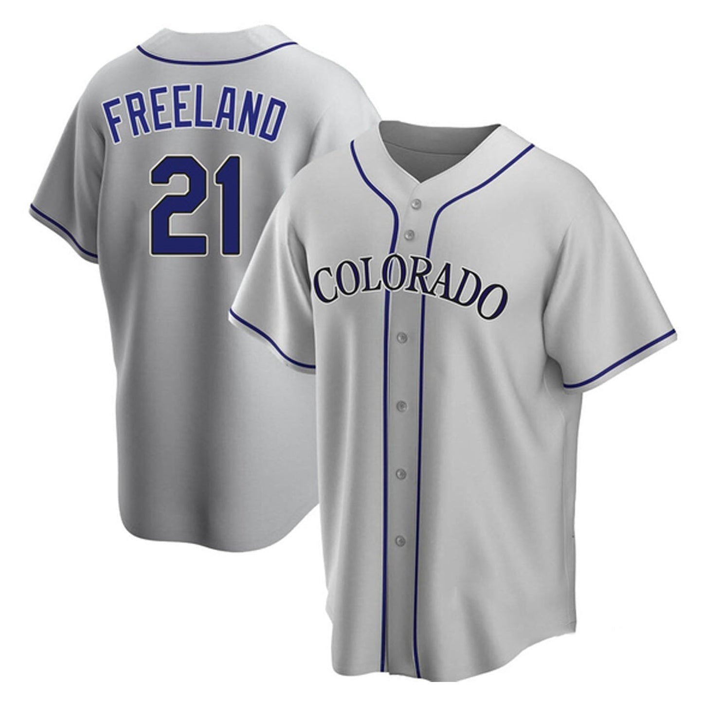 MLB Kyle Freeland Colorado Rockies 21 Jersey