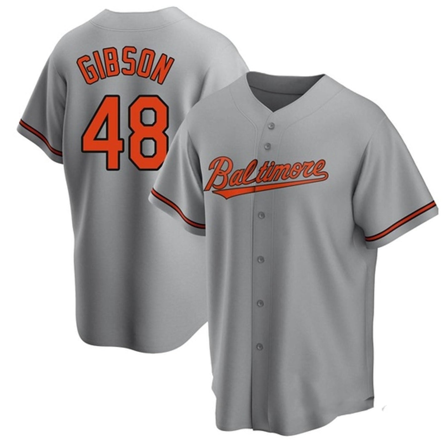 MLB Kyle Gibson Baltimore Orioles 48 Jersey