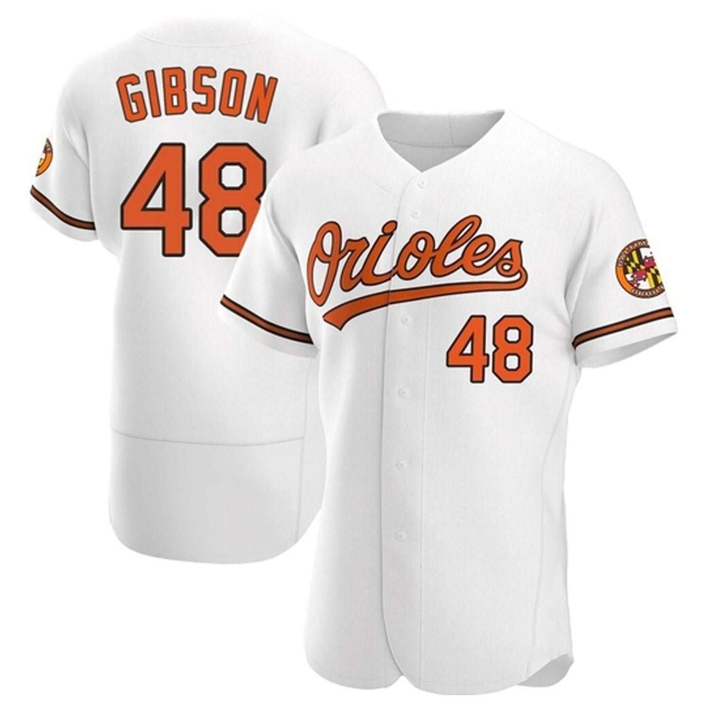 MLB Kyle Gibson Baltimore Orioles 48 Jersey