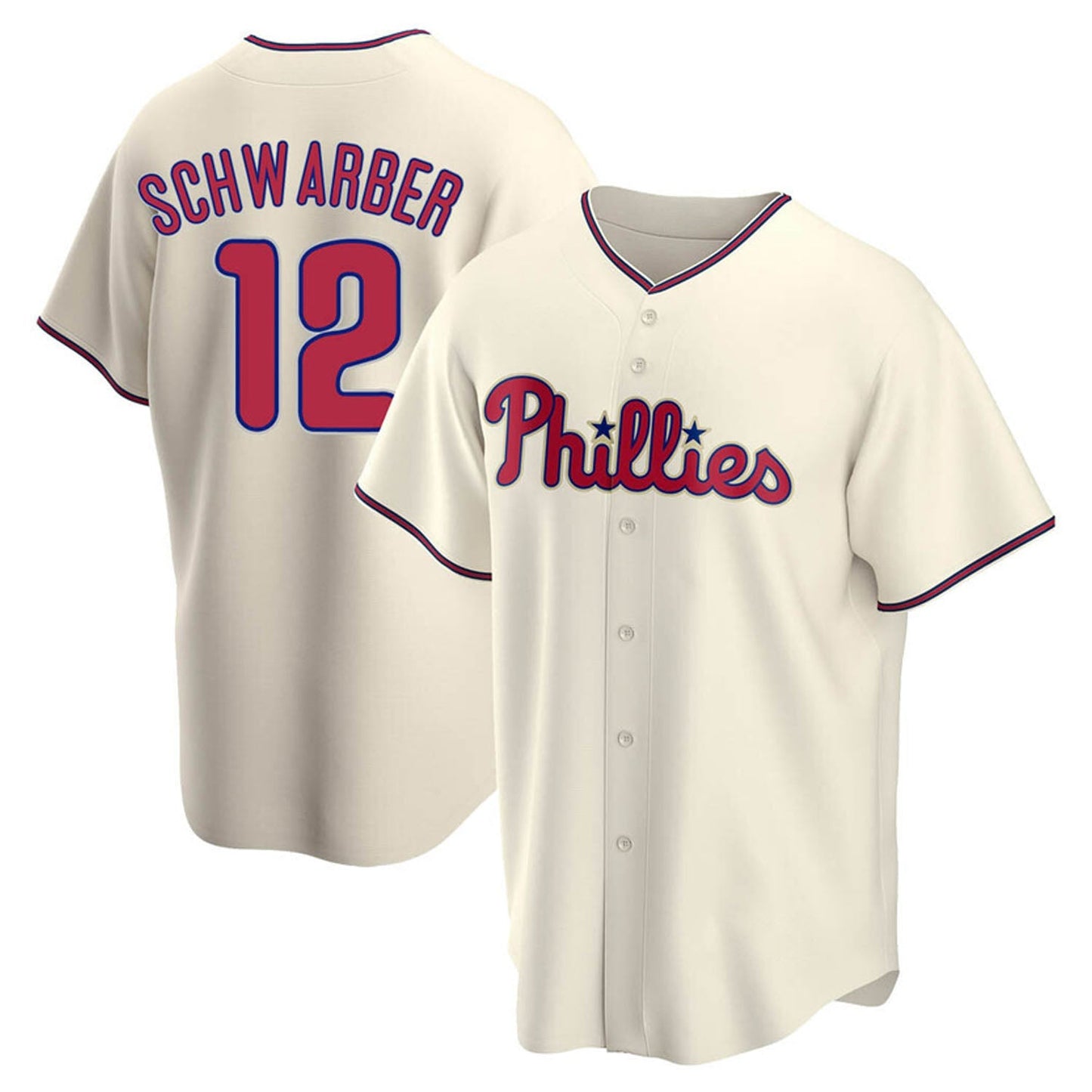 MLB Kyle Schwarber Philadelphia Phillies 12 Jersey