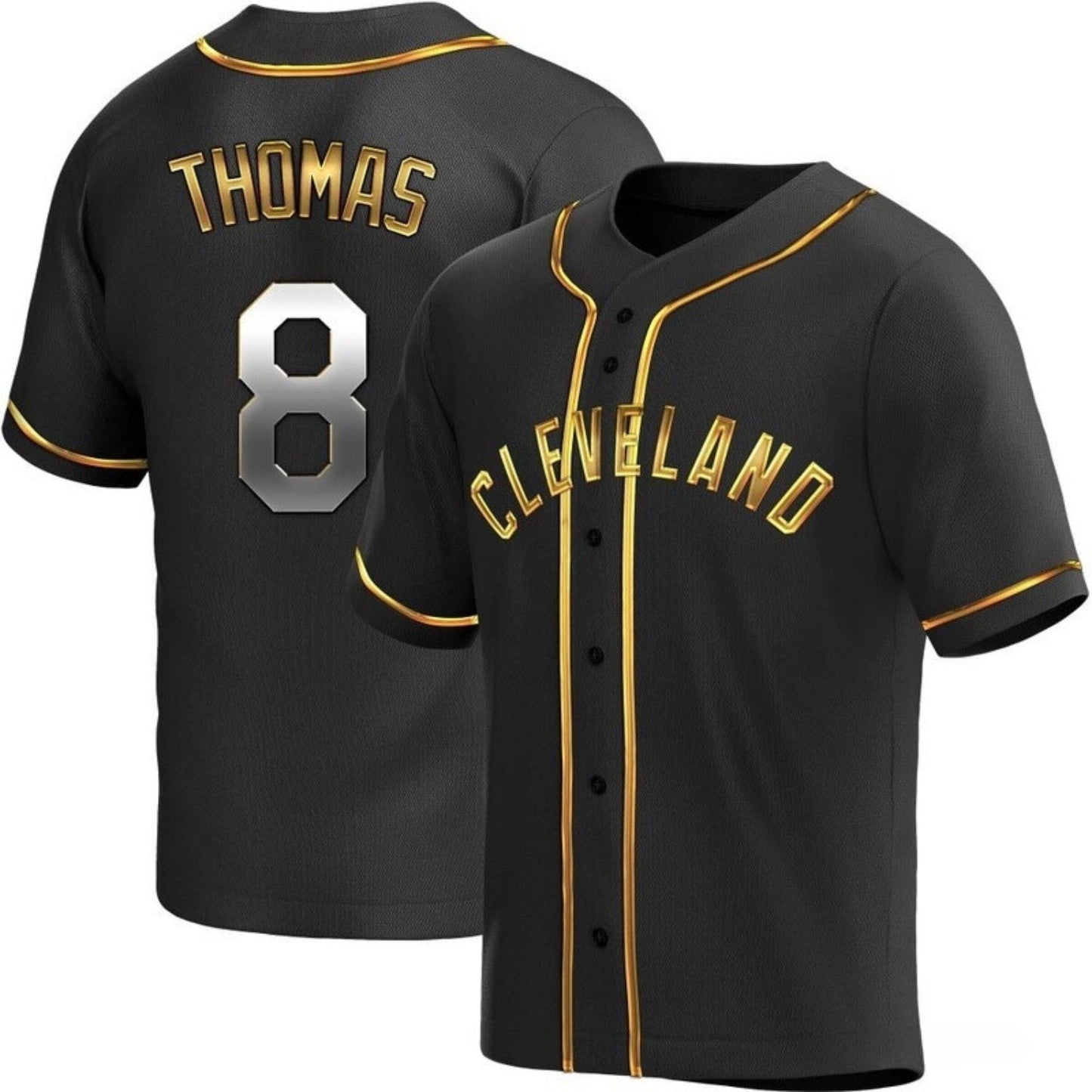 MLB Lane Thomas Cleveland Guardians 8 Jersey