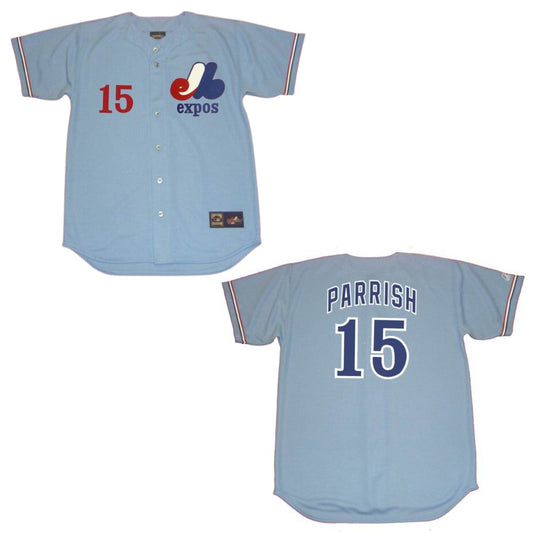 MLB Larry Parrish Montreal Expos 15 Jersey