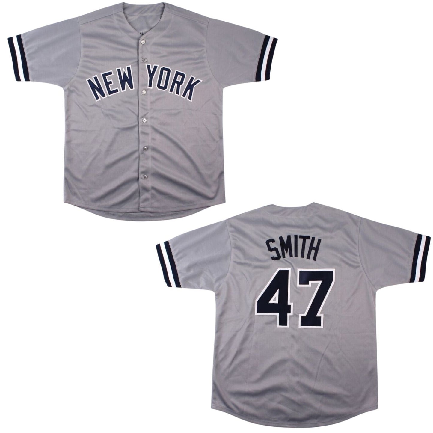 MLB Lee Smith New York Yankees 47 Jersey