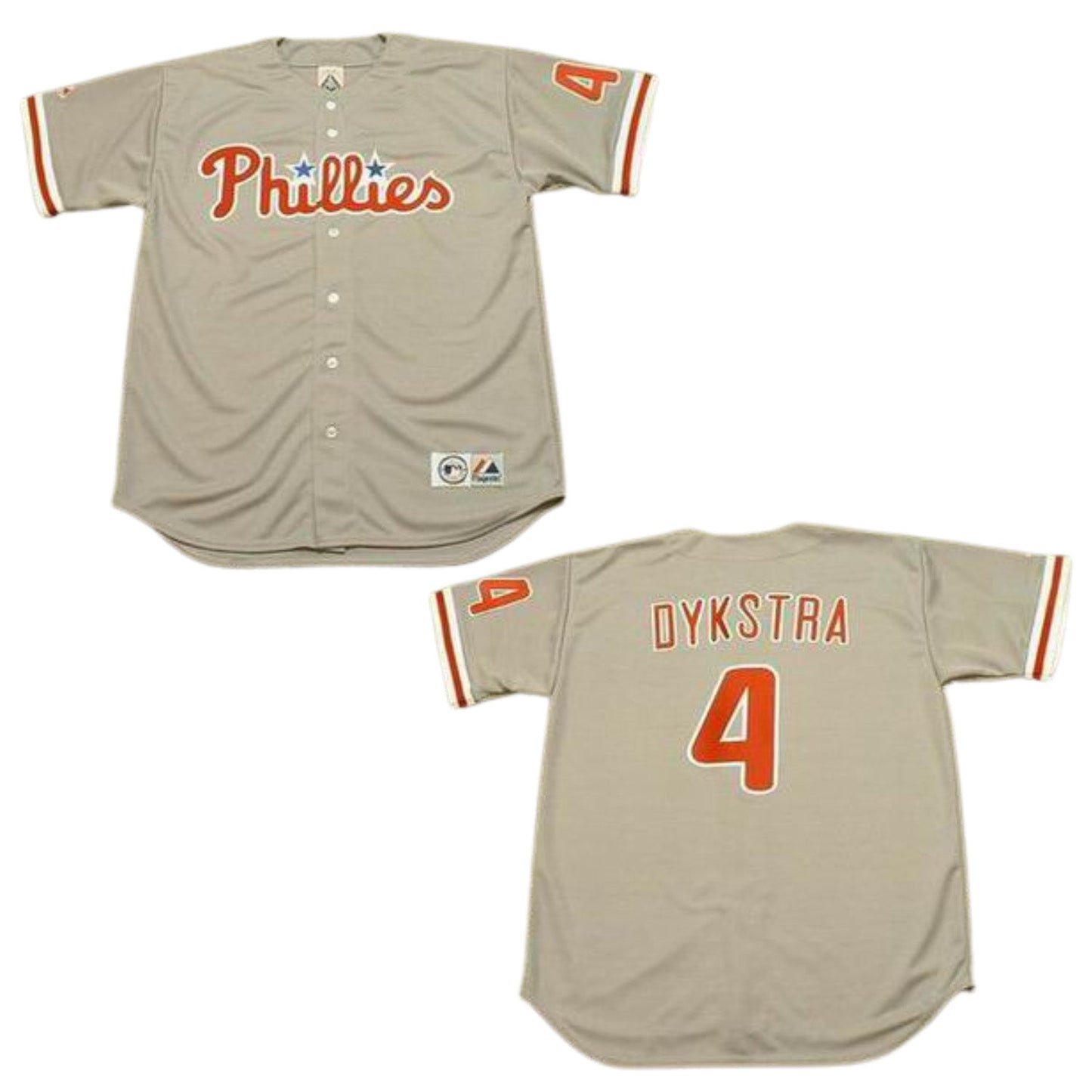 MLB Lenny Dykstra Philadelphia Phillies 4 Jersey