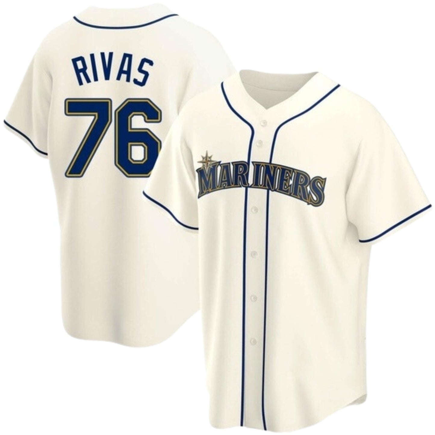 Leo Rivas Seattle Mariners 76 Jersey