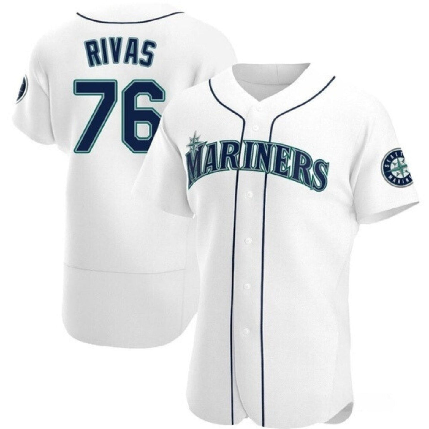 Leo Rivas Seattle Mariners 76 Jersey