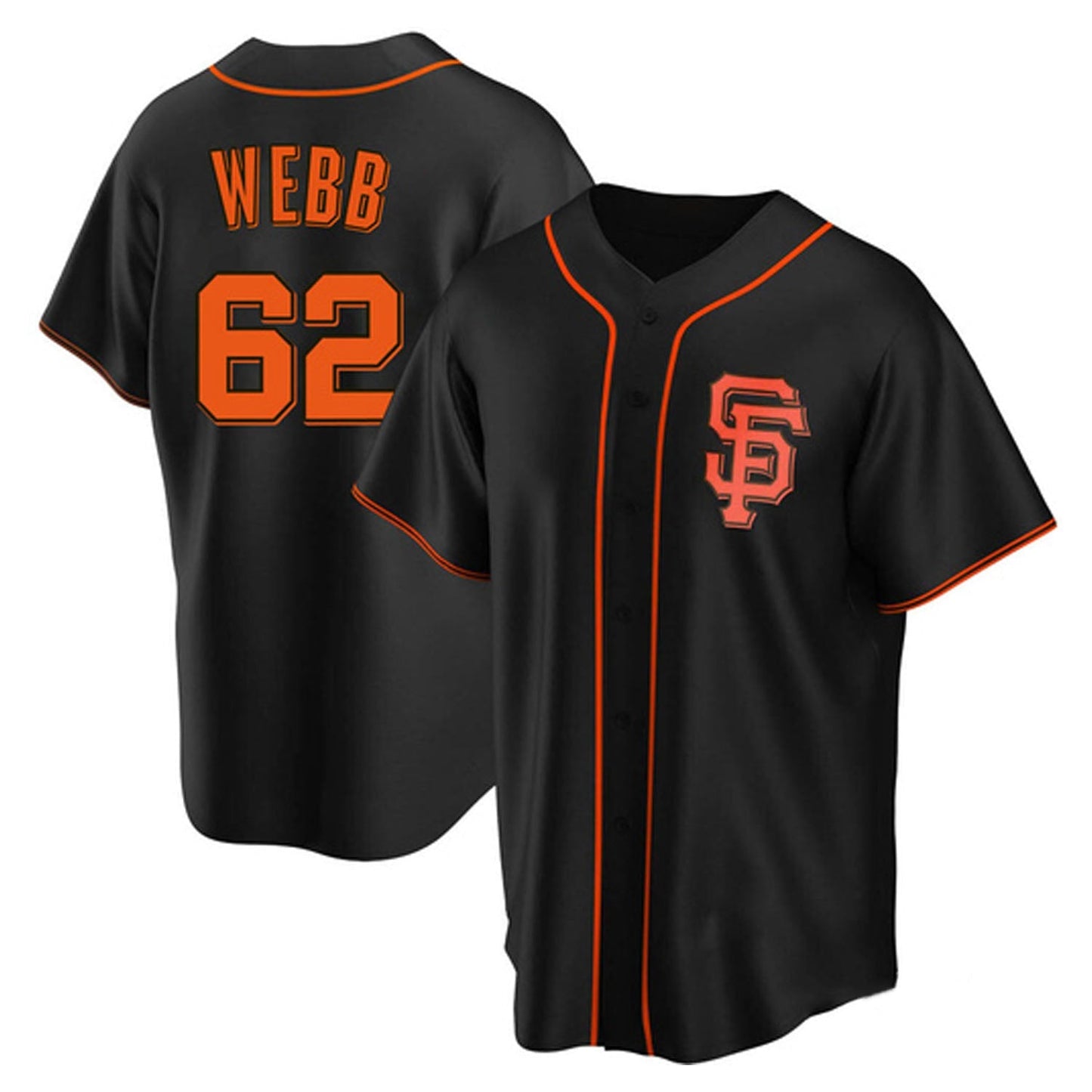 MLB Logan Webb San Francisco Giants 62 Jersey