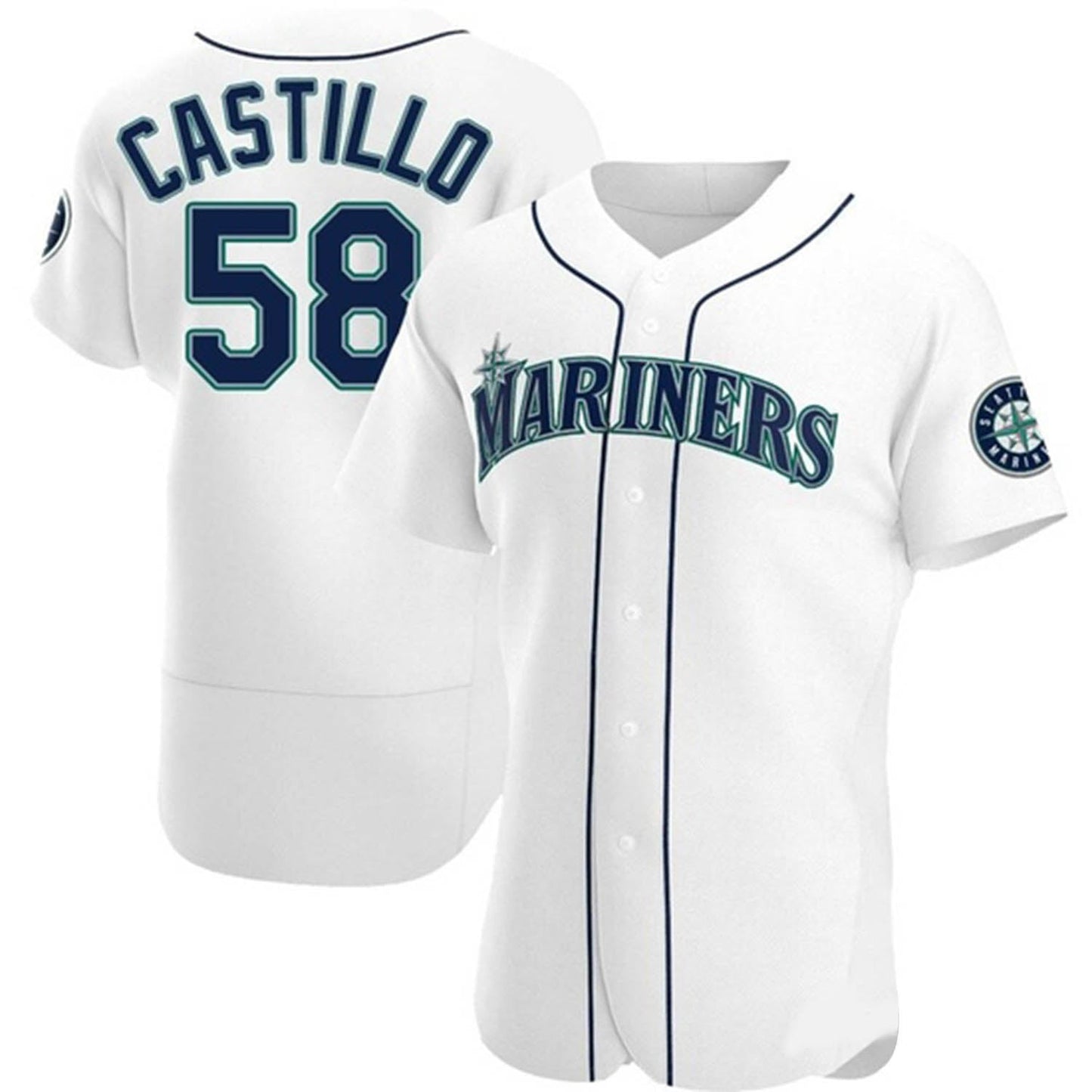 MLB Luis Castillo Seattle Mariners 58 Jersey