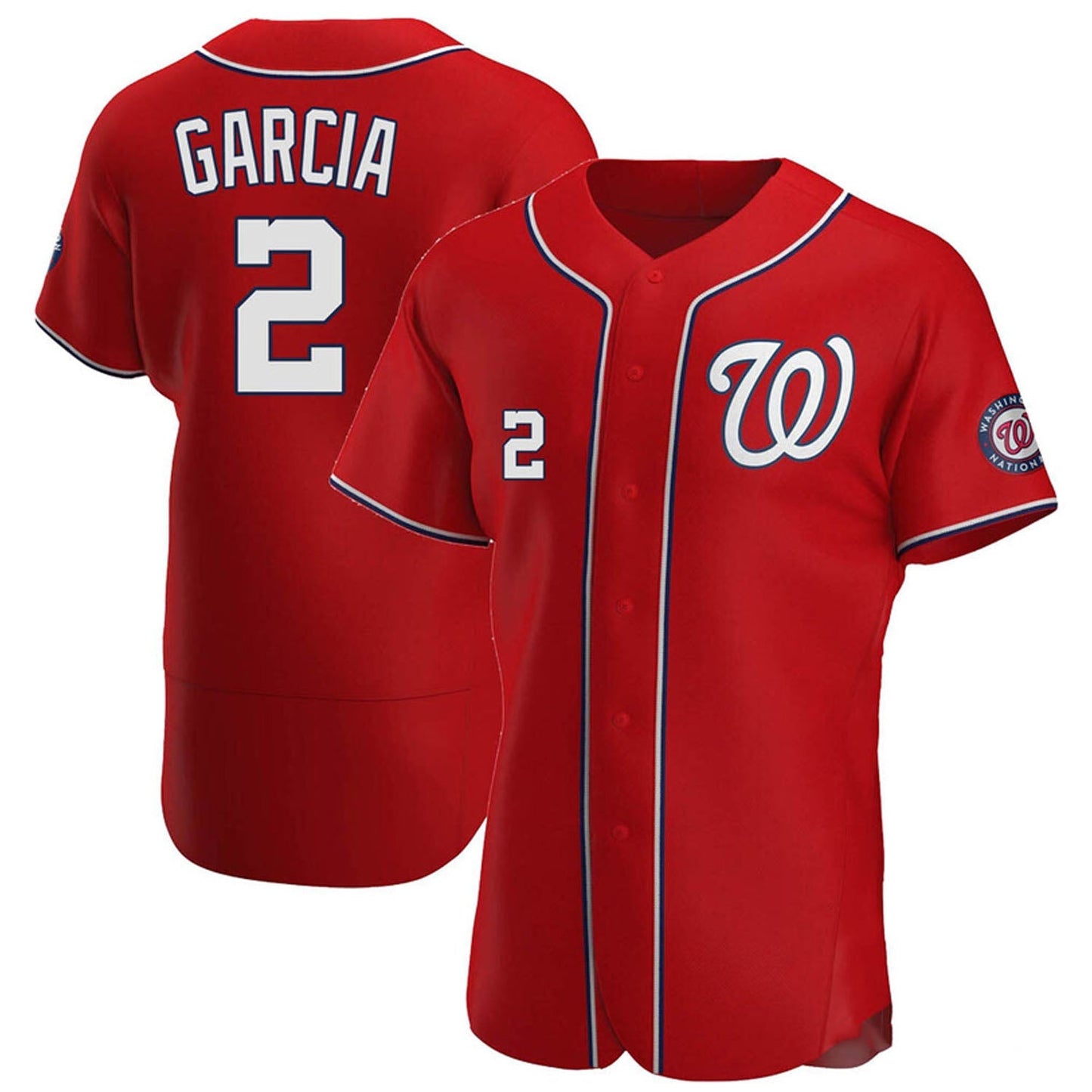 MLB Luis Garcia Washington Nationals 2 Jersey