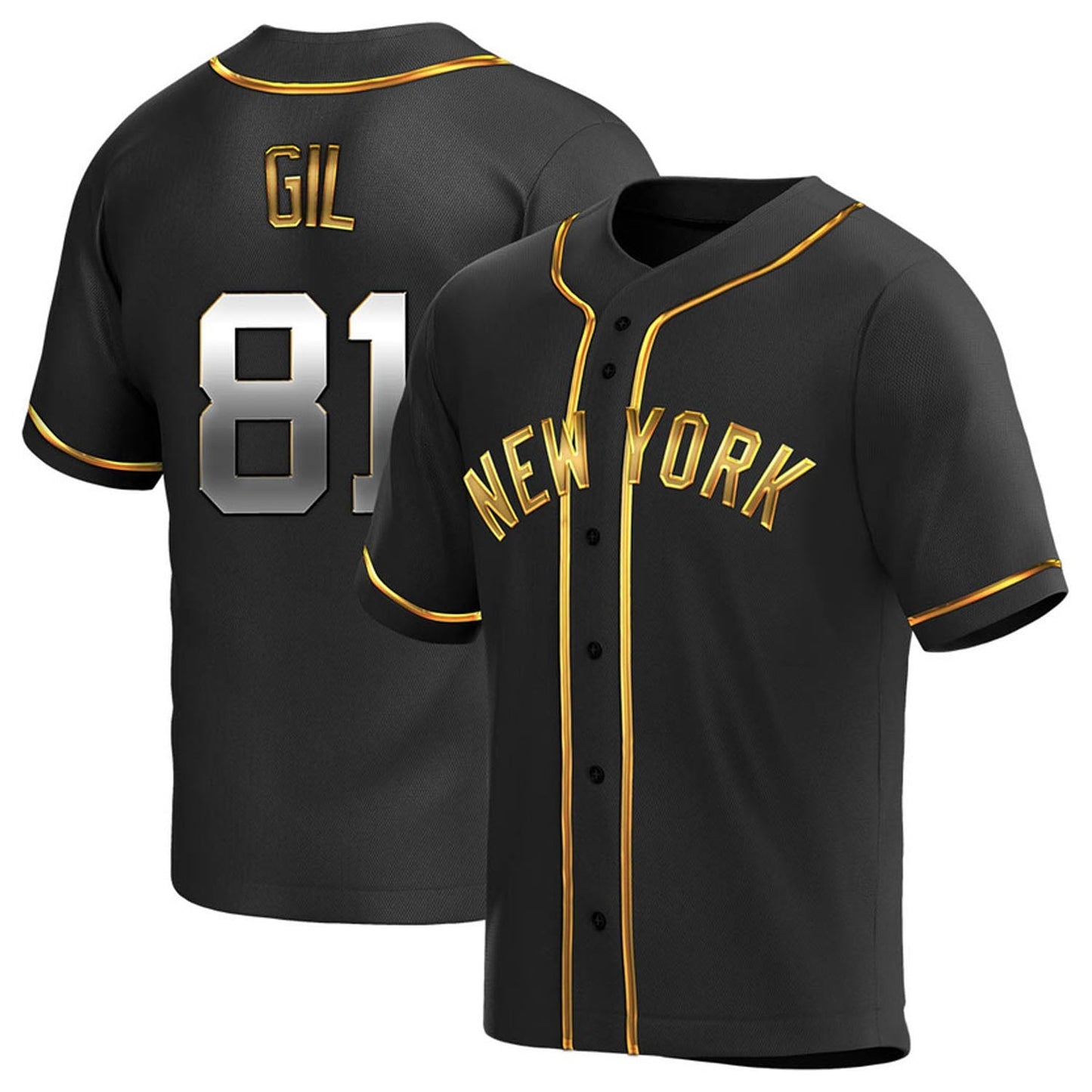 MLB Luis Gil New York Yankees 81 Jersey