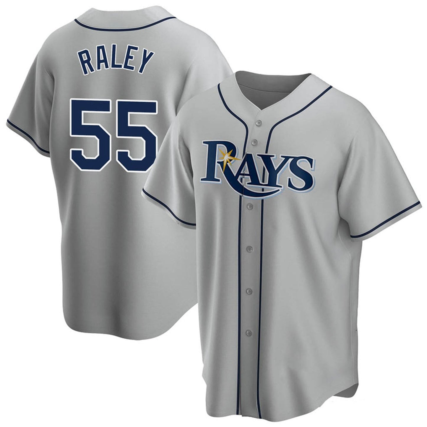 MLB Luke Raley Tampa Bay Rays 55 Jersey