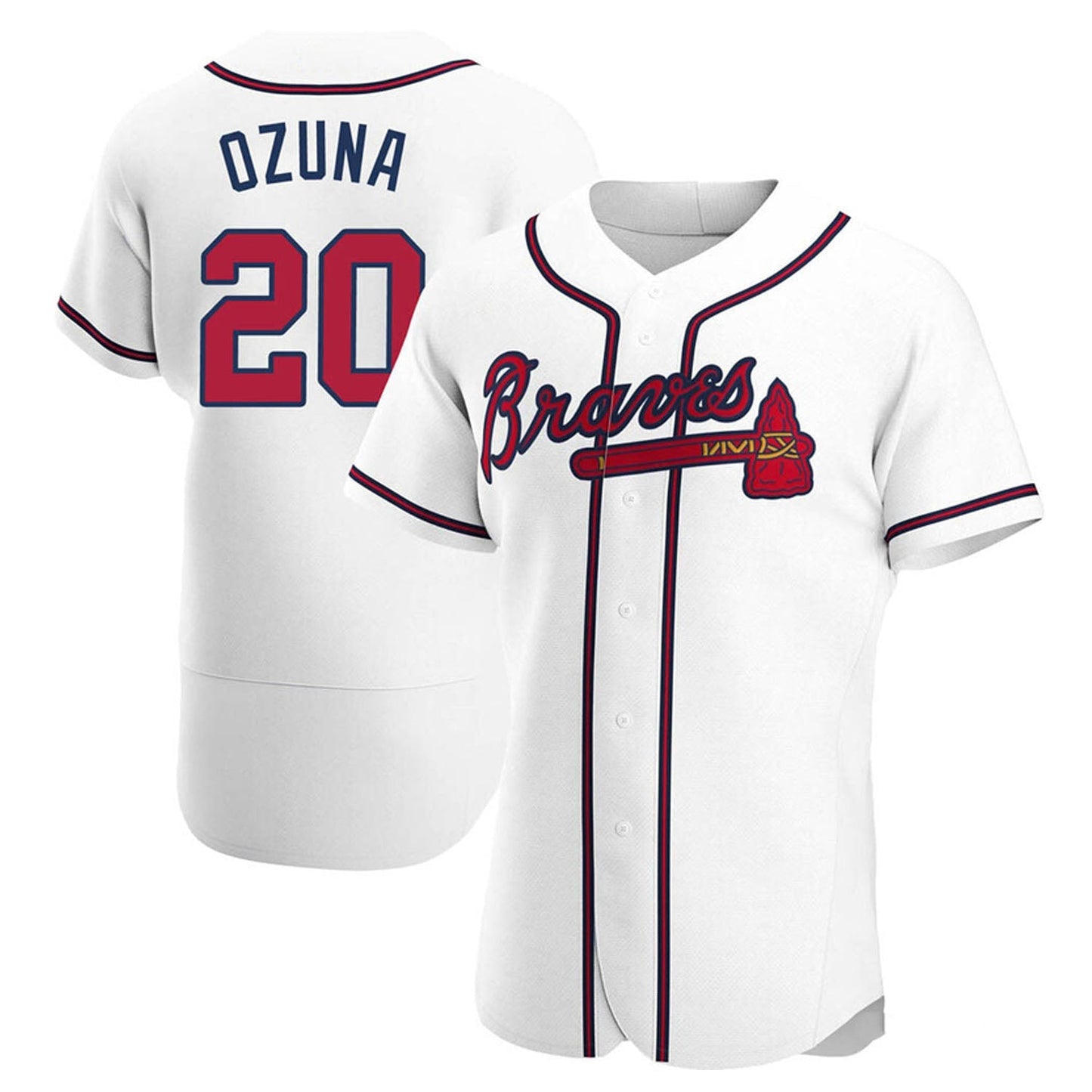 MLB Marcell Ozuna Atlanta Braves 20 Jersey