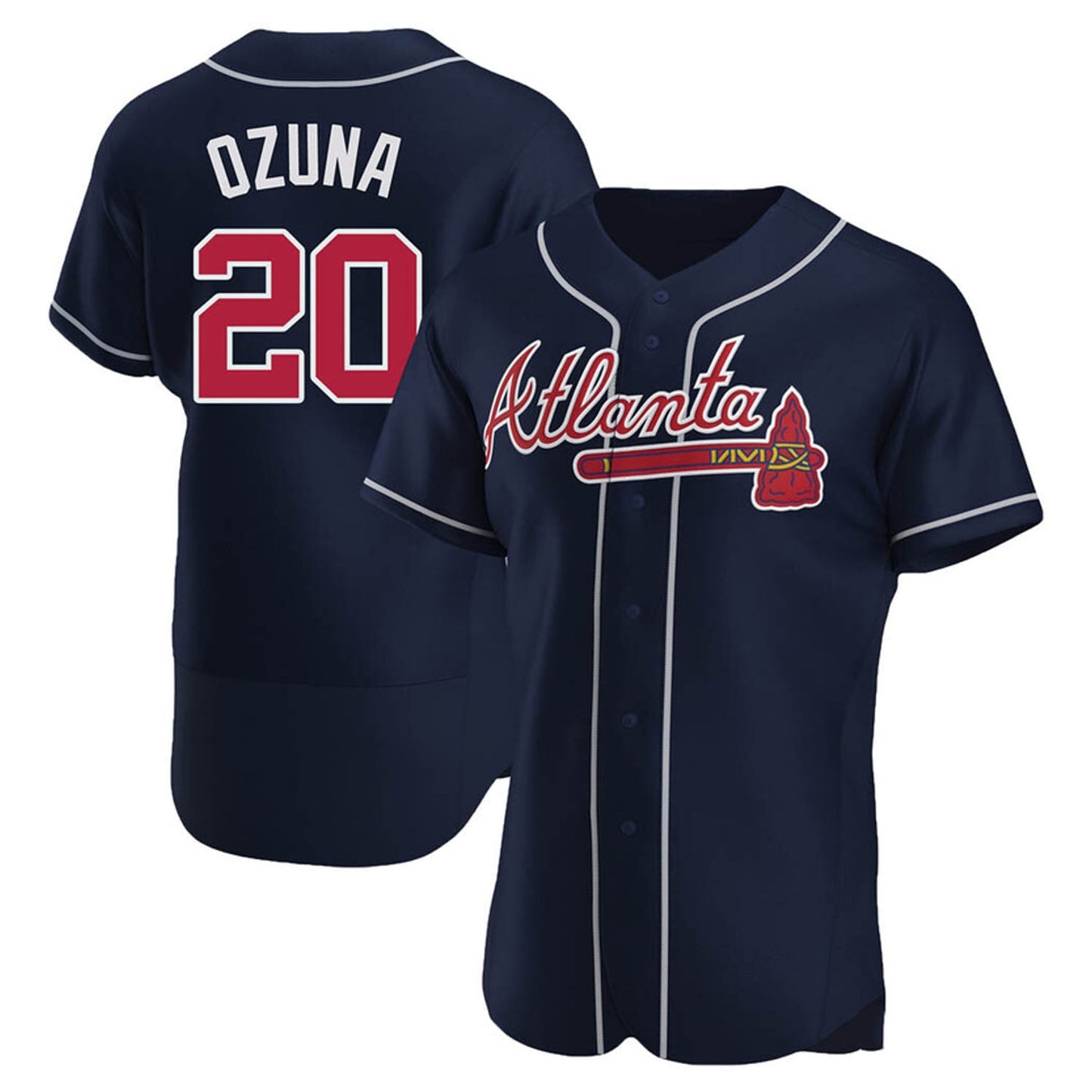 MLB Marcell Ozuna Atlanta Braves 20 Jersey