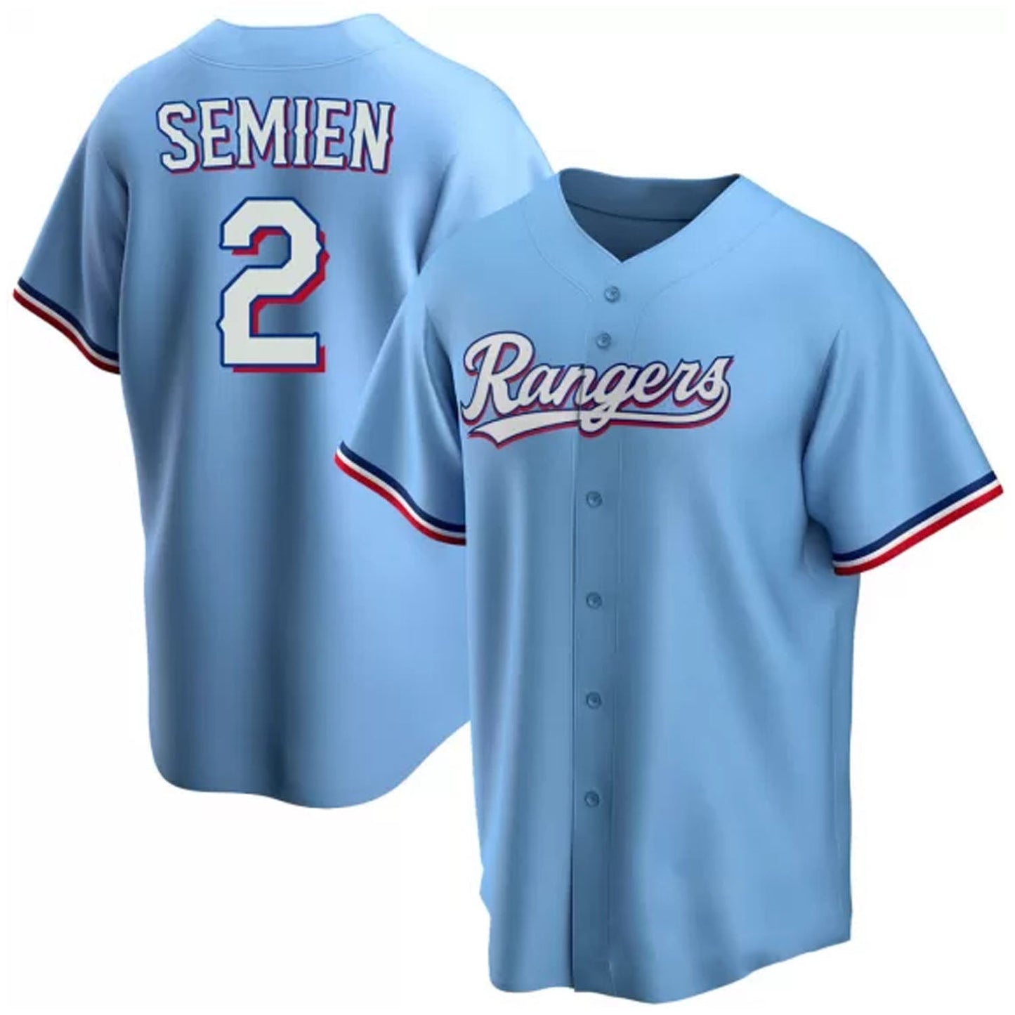 MLB Marcus Semien Texas Rangers 2 Jersey