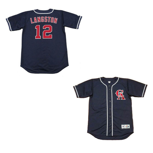 MLB Mark Langston Seattle Mariners 12 Jersey