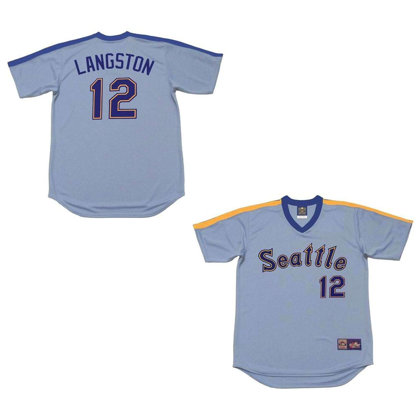 MLB Mark Langston Seattle Mariners 12 Jersey